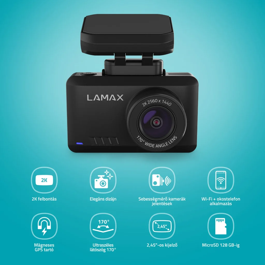 LAMAX T8 autós kamera - Image 2